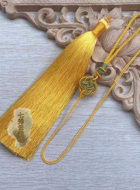 红色中国结流苏挂件 广西手工制双线结式穗子流苏 DIY配件