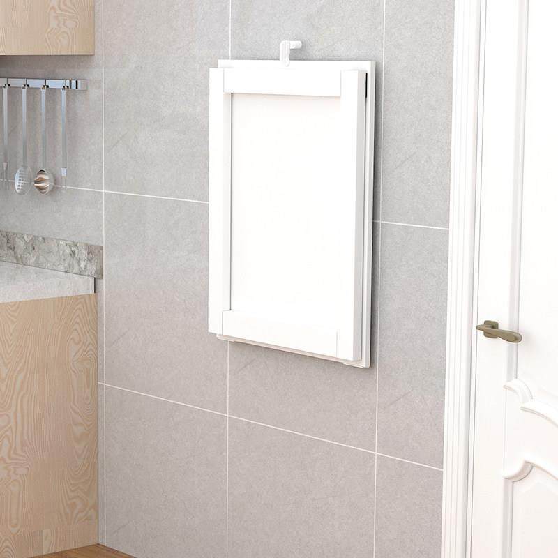 壁画式折叠桌餐桌小户型家用简约操作台伸缩隐形壁挂墙上桌吧台桌