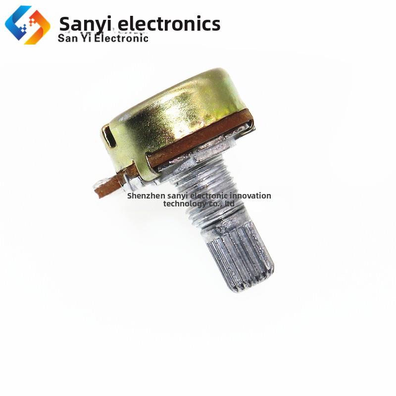 WH148电位器 B1K 2K 5K 10K 20K 50K 100K 250/500K 1M 单联 卧式