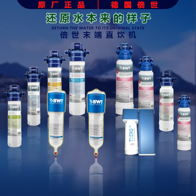 德国BWT倍世末端直饮机超滤膜净水器矿物质镁离子水反渗透纯水机