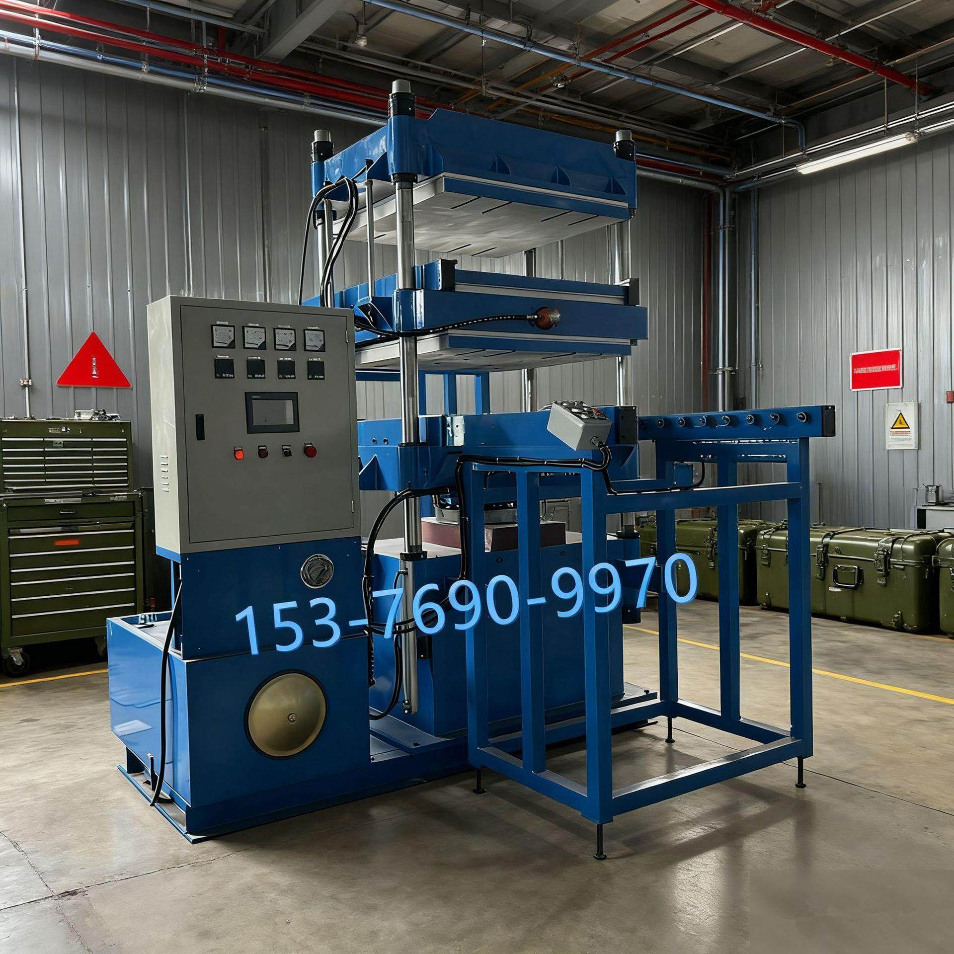 PLC数控屏操作平板热压机 全自动硫化机青岛厂家 双层工作台,五金/工具,硫化机,淘宝优惠券,粉丝福利购,淘宝优惠卷