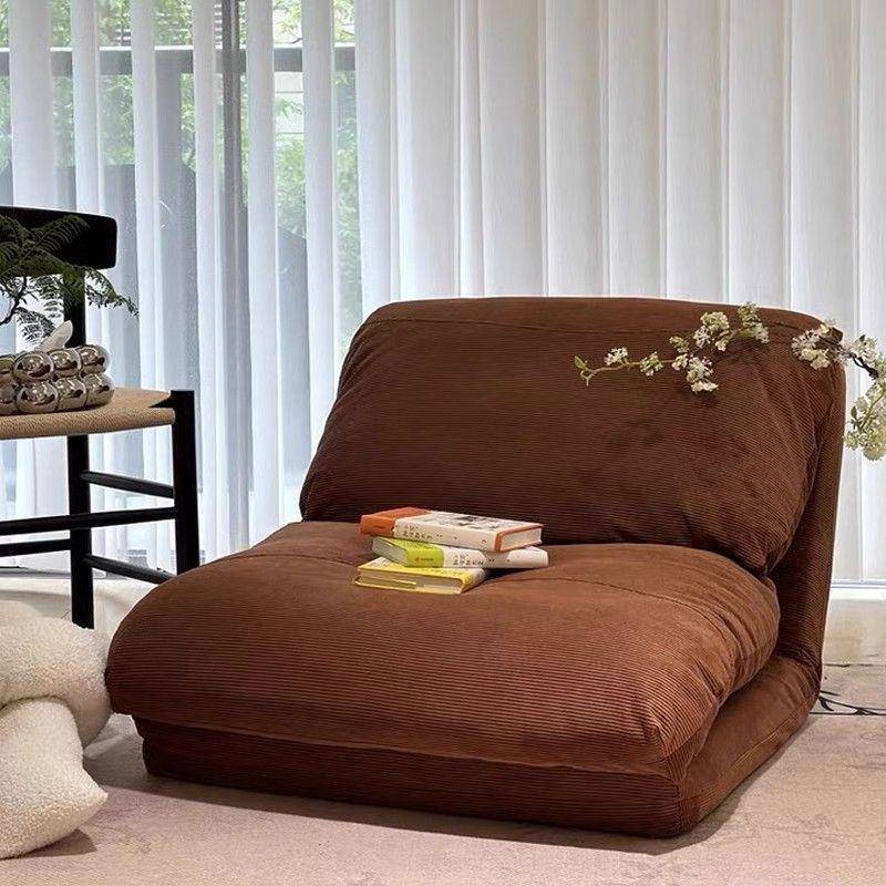 人类狗窝懒人沙发可躺可睡单人榻榻米双人折叠阳台卧室小沙发躺椅