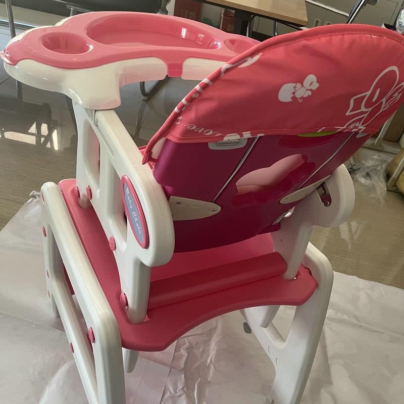 用婴儿宝叠宝成长餐椅吃饭椅可家折便携式多功DB-073能宝宝餐车餐