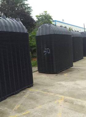 65657.家2用成品塑料化粪池注塑一体三格化粪方池15立方立防漏