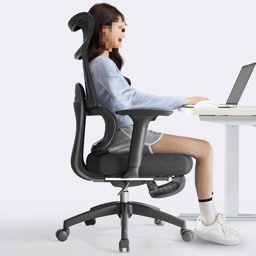 人体电工学椅靠背办公座椅午睡两W-T22用椅子坐久家用房脑椅转书