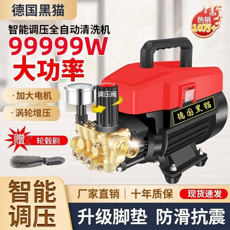 压全自动养殖场洗车机家用V洗车刷车水泵