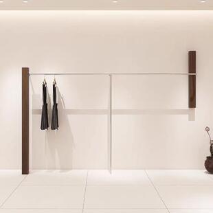 服装店展示架桃上木墙挂衣架商衣场胡专用服陈列架DK-21024服装不