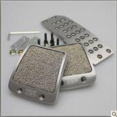 汽车脚踏板N思域改装 NQB油门脚改踏板防滑飞度无限垫MUGE脚踏板装