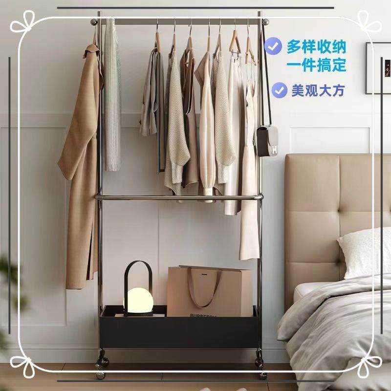 不锈钢挂衣架架衣帽落衣收地动FDD纳衣帽架艺术高档移家用卧室简,机械设备,其他机械设备,淘宝优惠券,粉丝福利购,淘宝优惠卷