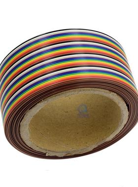 1.27彩2排线连接线镀锡线彩虹排线28AWGUL651MYX7/铜0.217正标