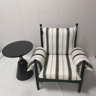 法式复古赤乌椅乌椅客厅阳台设计师靠背单赤人沙中古风椅休闲懒人