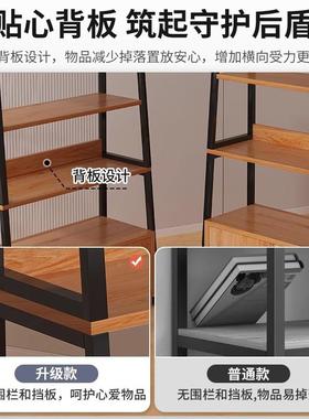 置物架柜多层收纳架子落分地办室储物货架层架客厅展示带门FHU公