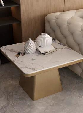 厅CJ-99856长方形几边沙发侧边柜家用小茶几简正约岩板方形角几小