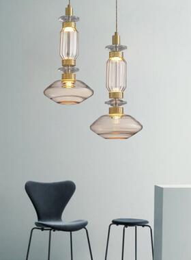 欧式美式D467璃玻吊灯窗展床头餐厅吧橱台样板房书房厅创意轻奢客