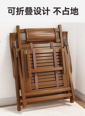 椅可坐可躺躺折叠竹床椅JMH97136成人用午休凉椅卧室家午台睡懒人