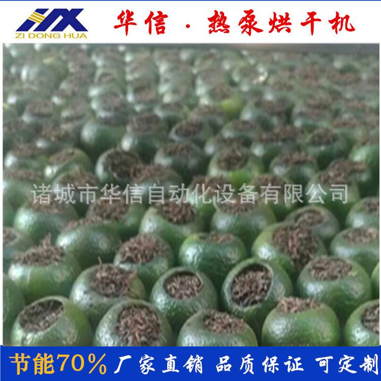 小青柑烘干机青皮橘皮烘干房 空气能新会柑普茶烘干设备