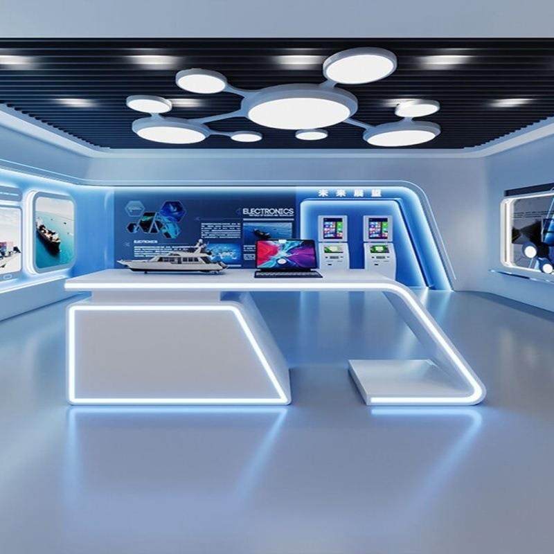 异形科技智能展台服装店鞋包包中岛台展示柜桌礼品多层展示台发光,文具电教/文化用品/商务用品,桌牌/台牌,淘宝优惠券,粉丝福利购,淘宝优惠卷