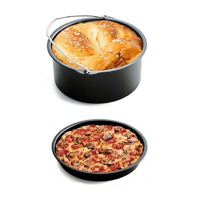 极速Home Ar Fryng Pan Accessores Fve Pece Fryer Bakng