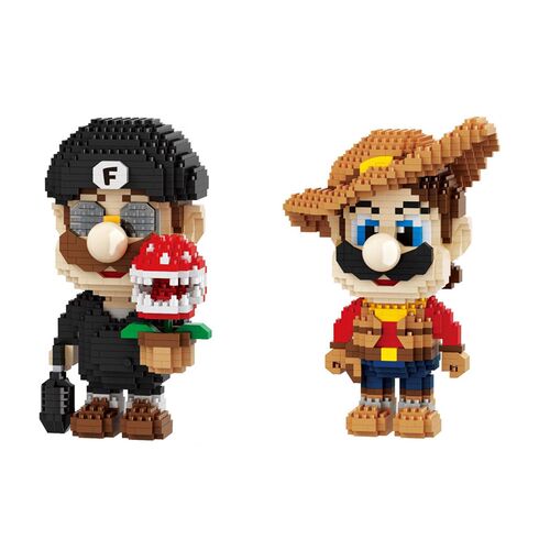极速Balody Super Ma Fly Building Blocks Goomba Koopa 3D Mode