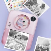 极速儿童相机拍立得女童男孩可拍照可打印相机学生随身迷你可出照