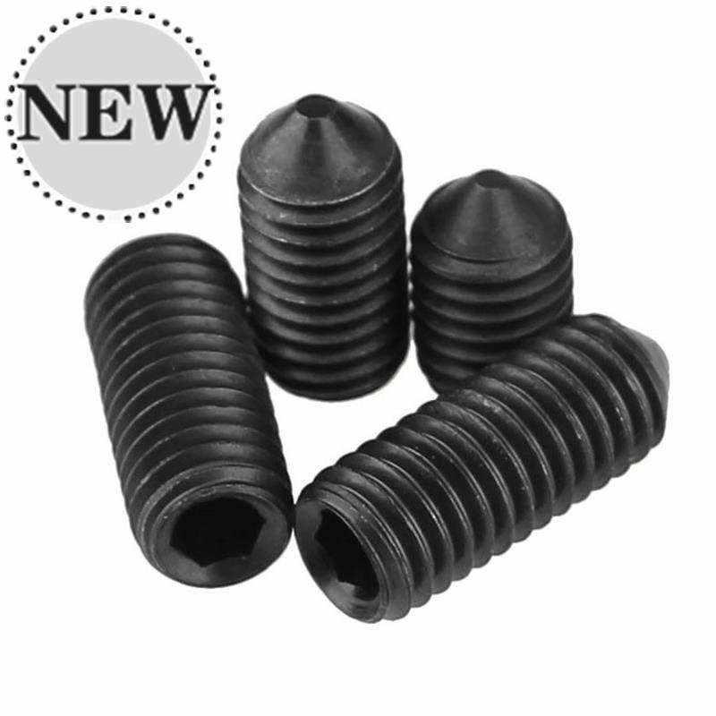 m5m6 12l.9级尖头无头螺丝锥端紧定螺钉机米*x5x6x8x10x12x20x30m