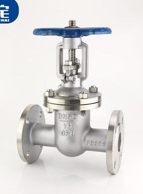 极速304不锈钢法兰闸阀Z41W-25P 手动阀 耐酸硷阀 管道开关阀DN15