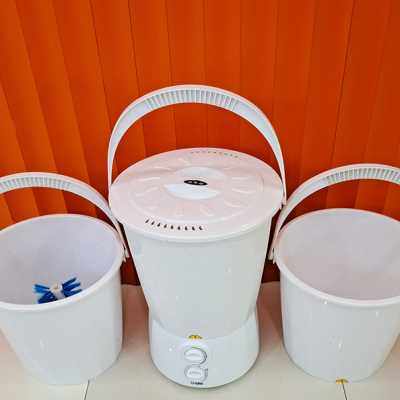 分类折叠桶洗衣机便携式带脱水甩干洗袜子神器抑菌半全自动刷鞋机