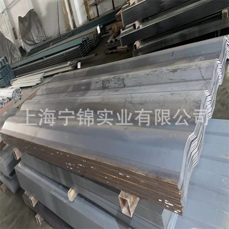 瓦楞板集装箱压型顶板侧板前端五浪材料厚度1.04.0加工瓦楞钢板