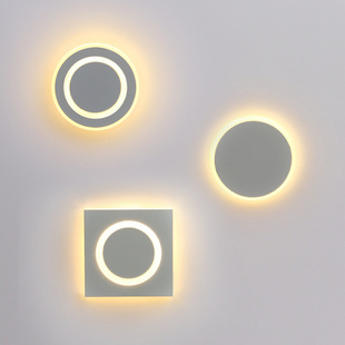 低压12/24v氛围方圆形超小地脚壁灯创意个性装饰过道走廊楼梯踏步