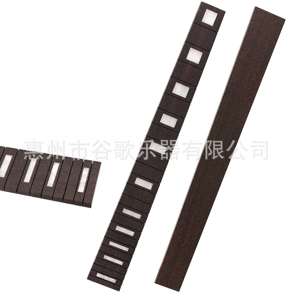 乐器配件 吉他指板 乌木24品吉他指板