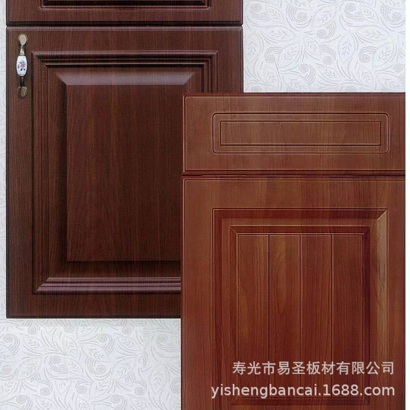 现代简约高密度模压吸塑橱柜门板