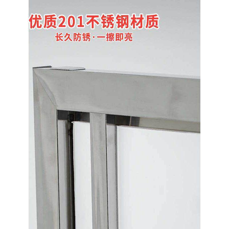 写楼不锈钢聘户外告展示字L5XT牌折叠招A型kt板立牌海报架广展架