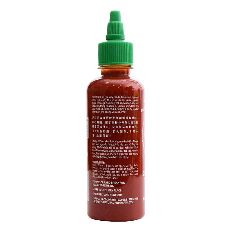 泰国进口 红飞鹰是拉差辣椒酱280g 泰式辣椒酱是拉差酱 sriracha