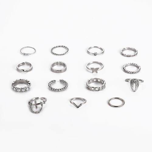 极速hot-selling index finger tail Joint ring set knuckle rin