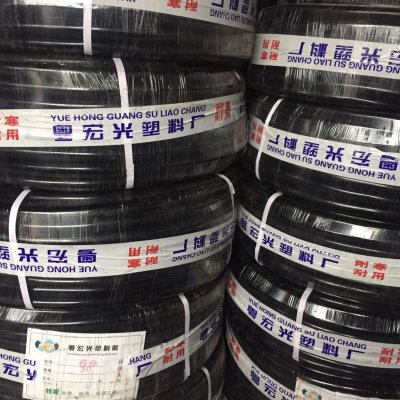 厂家直销 粤牌PVC牛筋管 绿管 黑管塑料管 浇花水管 软管