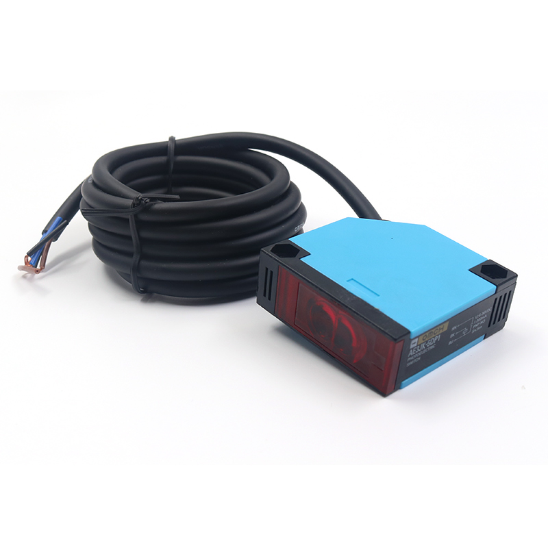 沪工自动化 对射式光电开关 AE3JK-5DP1-5L PNP直流三线常开