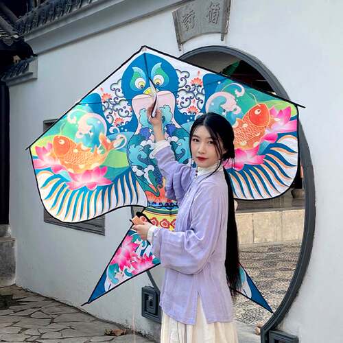 极速Weifang 2022 new grassland kite large super large adult