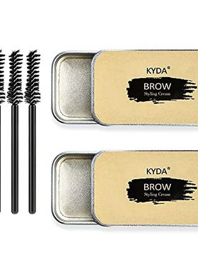 Ownest 2 件眉毛肥皁套装 眉毛造型肥皁 持久防水防污眉毛造型润