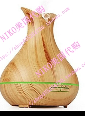 Aromatherapy Essential Oil Diffuser,400ml Wood Grain Ultras