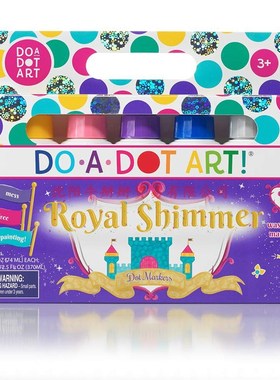 Do A Dot Art! Markers 5-Pack Royal Shimmer