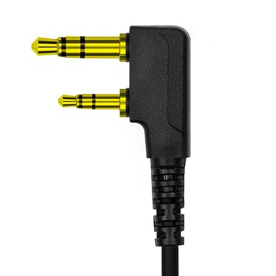 对讲讲机耳机线耳麦通用K头 对讲电话机小机耳耳机耳挂式单孔配件