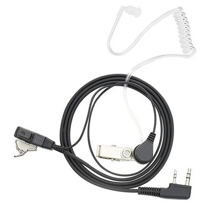 高档对讲讲机耳机耳麦空气导管入耳式耳挂对讲电话机耳机线通用型