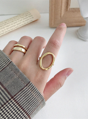 HUANZHI 2020 New ndy personality Simple Irregular Geometric