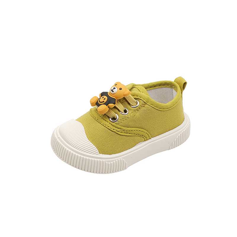 认准抖音实心软底婴儿鞋子超软学步鞋儿童帆布鞋一脚蹬春秋季单鞋