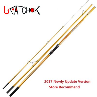 好货1pcs/pack COK Pro Surf 4.2M Casting fishing rod 3 sectio