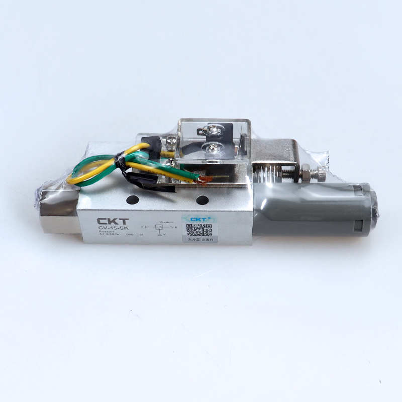 CKT高真空带开关可调节型真空产生器CV-10SK/CV-15SK/CV-20SK25SK