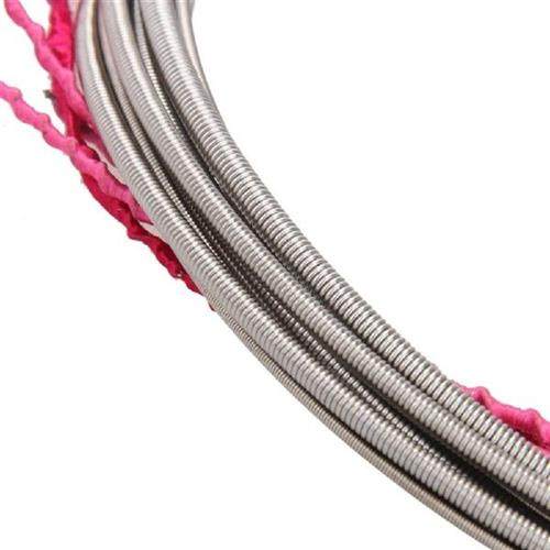 4pcsset Electric Bass Guitar Strings 12m Steel Strings