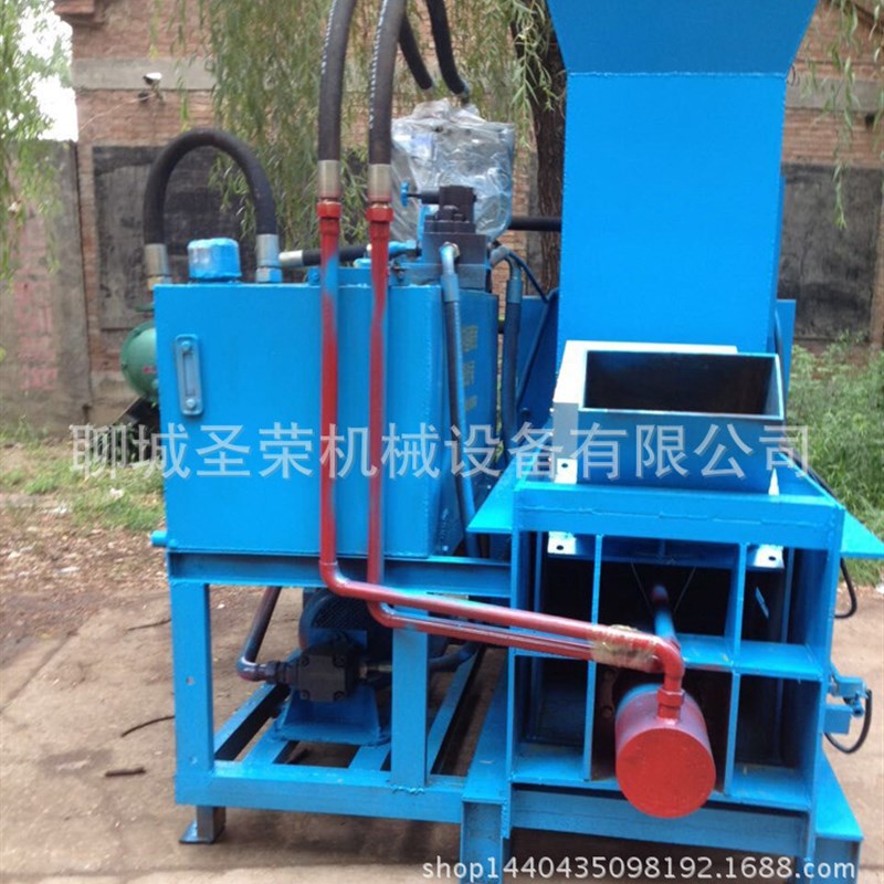 促稻壳压块机青储套袋液压打包机压缩打包机木屑玉米秸秆稻草打新
