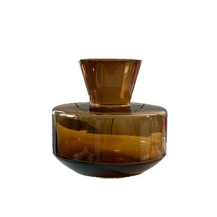 HJM-意大利设计师款轻奢高端琉璃玻璃花瓶家居客厅插花器装饰摆件