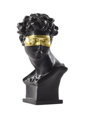 现代简约树脂大卫雕塑人物摆件客厅样板房电视柜玄关家居软装饰品